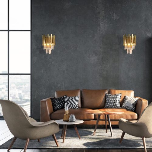 ASPEN arany fali lámpa 2xE14 Milagro