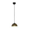LISA függőlámpa 1xE27 18 cm Fekete Elegant ML6135 Milagro Metal