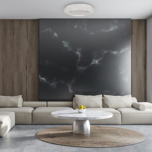 LED mennyezeti lámpa, felületre szerelhető LULU 40W LED Ø490 mm Milagro