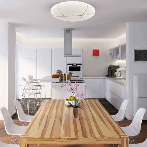 LED mennyezeti lámpa BOB 40W LED Ø490 mm Milagro