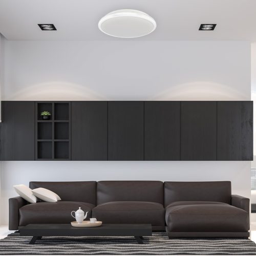 LED felületre szerelhető mennyezeti lámpa TERMA fehér 18W LED IP44 Ø280 mm Milagro