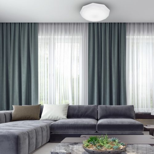 LED mennyezeti lámpa HEX 24W LED Ø500 mm Eco-Light