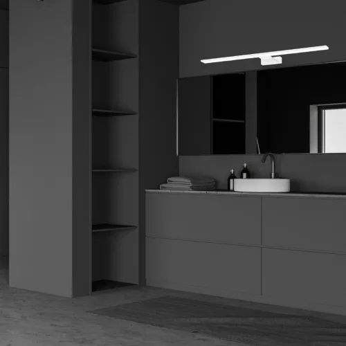 SHINE Fali lámpa Fehér 80cm 15W LED Milagro