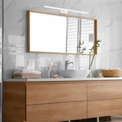 SHINE Fali lámpa Fehér 80cm 15W LED Milagro