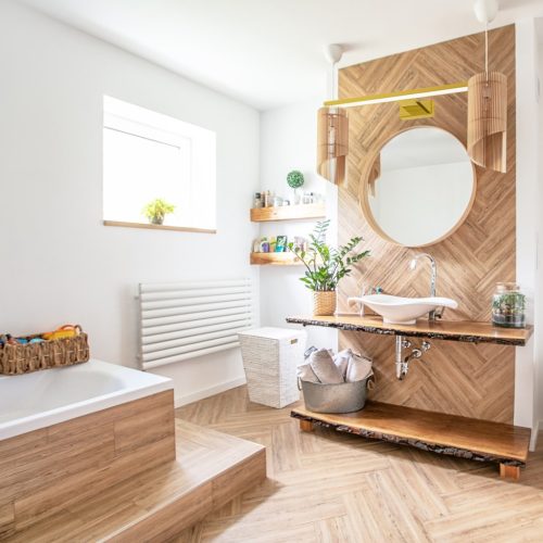 SHINE Falilámpa Gold 80cm 15W LED Milagro