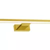 SHINE Falilámpa Gold 80cm 15W LED Milagro