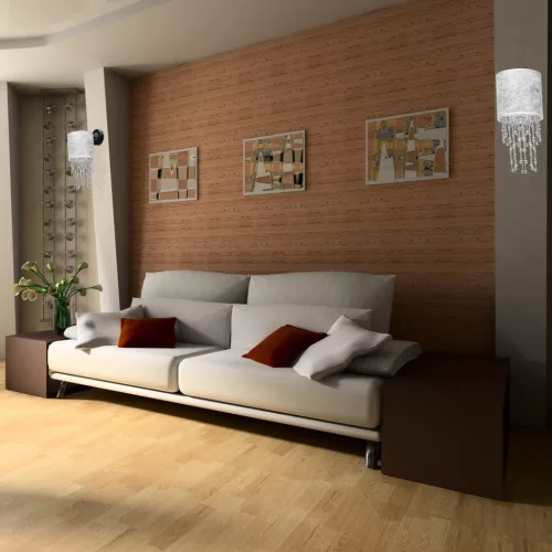 ALMERIA Fali lámpa Ezüst Fekete 1xE27 Milagro