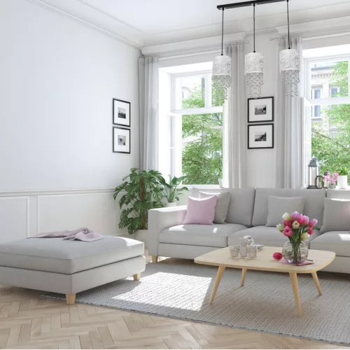 ALMERIA függőlámpa 3xE27 Elegant Coral Coral Silver MLP6435 Milagro fém + műanyag + szövet