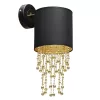 ALMERIA Black Gold fali lámpa 1xE27 Milagro