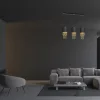 ALMERIA 3xE27 függőlámpa Elegant Coral Coral MLP64400 Milagro fém + műanyag + szövet