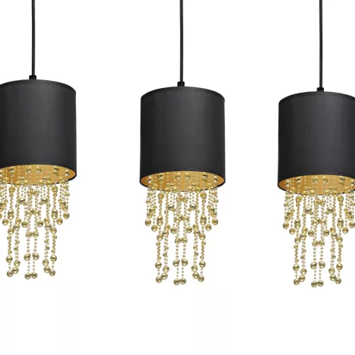 ALMERIA 3xE27 függőlámpa Elegant Coral Coral MLP64400 Milagro fém + műanyag + szövet