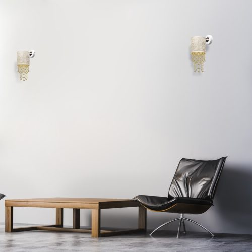 ALMERIA White Gold fali lámpa 1xE27 Milagro