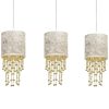 ALMERIA 3xE27 függőlámpa Elegant Coral Coral MLP6445 Milagro fém + műanyag + szövet
