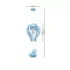 BALONIK függőlámpa 1xE27 60W Gyerek Léggömb Teddy Bear Blue MLP6427 Milagro Fém + Fa