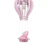 BALONIK függőlámpa 1xE27 60W Gyerek Balloon Mackó Pink MLP6426 Milagro Fém + Fa