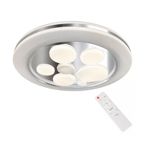 Felületre szerelhető LED mennyezeti lámpa BUBBLES 48W Ø490 mm Milagro