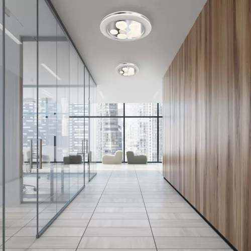 Felületre szerelhető LED mennyezeti lámpa BUBBLES 48W Ø490 mm Milagro