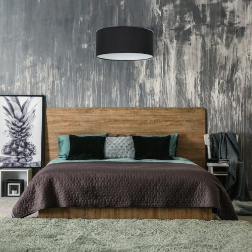 CASINO mennyezeti lámpa fekete króm 1xE27 Milagro