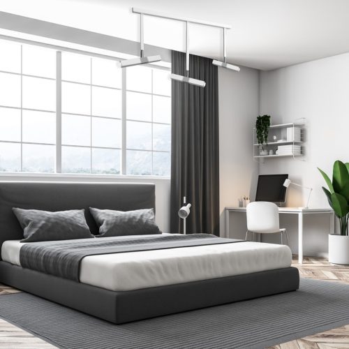 CASTRO mennyezeti lámpa fehér króm 3xG9 Milagro