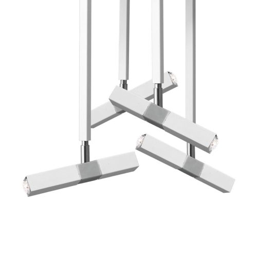 CASTRO mennyezeti lámpa fehér króm 4xG9 Milagro