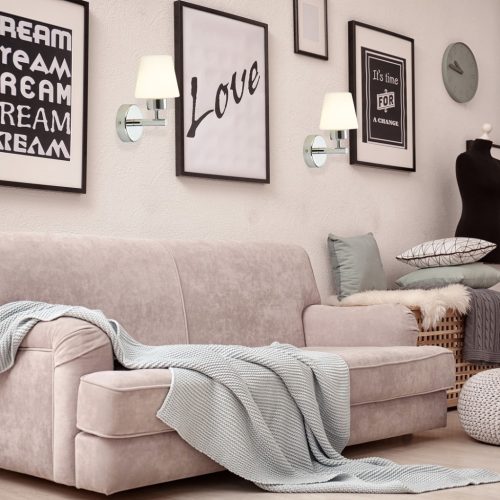 Fali lámpa LEE króm 1xG9 Milagro