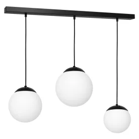   LIMA függőlámpa 3xE14 Classic Ball Black MLP6524 Milagro Metal + Glass