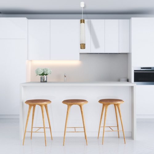 Márvány függőlámpa 1xGU10 hosszúkás hengeres ernyő fehérarany ML6342 Milagro fém + márvány