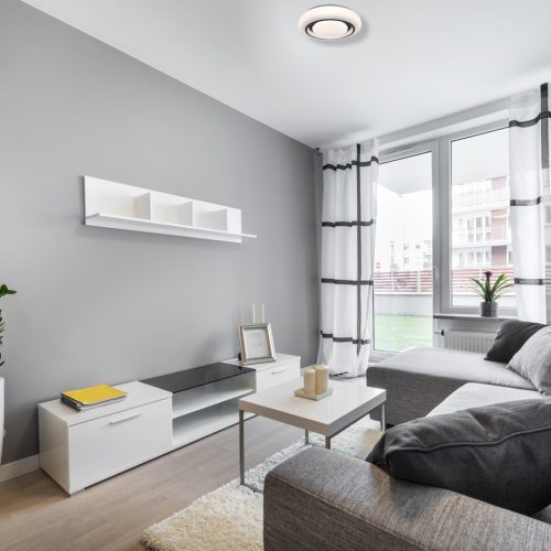 Felületre szerelhető mennyezeti lámpa MEGAN 48W LED Modern Color Control Milagro műanyag + fém TÁVIRÁNYÍTÓ