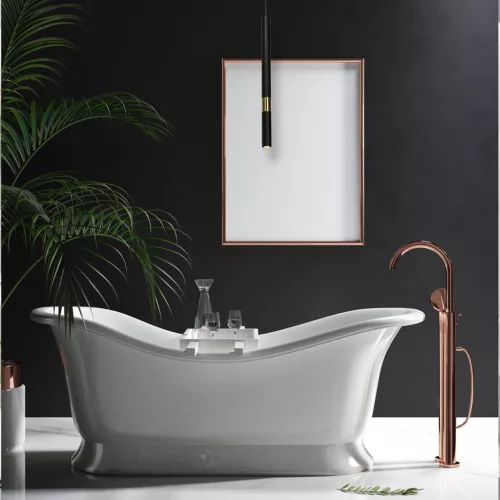 MONZA függőlámpa 1xG9 8W hosszúkás, minimalista fekete arany MLP6333 Milagro Metal