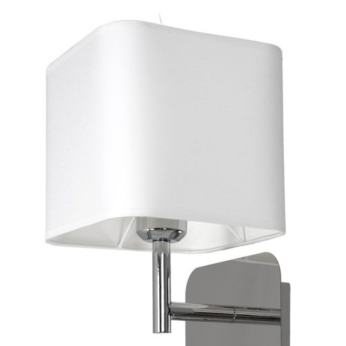 NAPOLI fali lámpa fehér króm 1xE27 Milagro