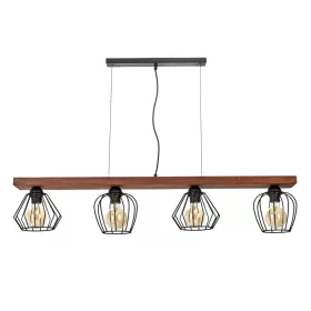   OZZY 4xE27 függesztett lámpa Különféle geometriai formák Loft MLP6253 Milagro fém + fa