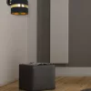 PALMIRA Fali lámpa Fekete arany 1xE27 60W Milagro