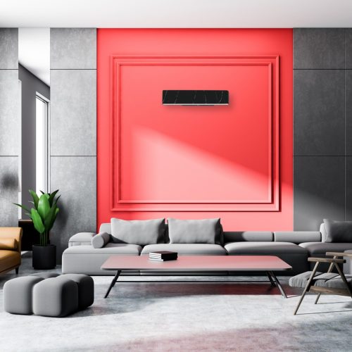 PIERCE Fali lámpa Fekete 12W LED Milagro