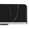PIERCE Fali lámpa Fekete 12W LED Milagro