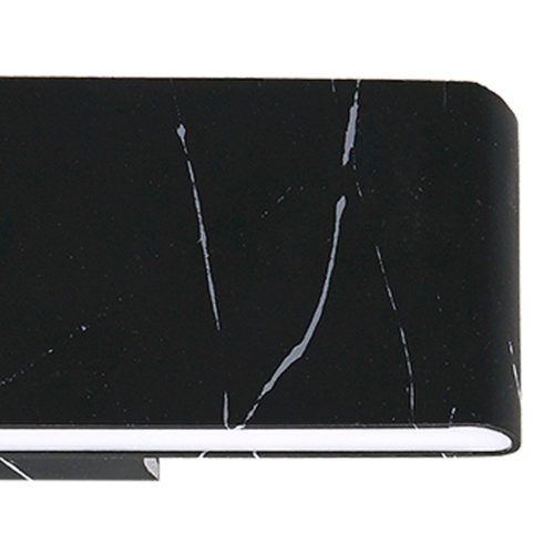 PIERCE Fali lámpa Fekete 12W LED Milagro