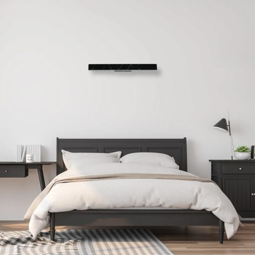 PIERCE Fali lámpa Fekete 24W LED Milagro