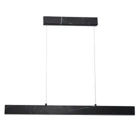   PIERCE 18W LED Minimális Fekete Márvány függőlámpa ML6473 Milagro Fém + Műanyag