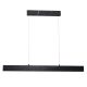 PIERCE 18W LED Minimális Fekete Márvány függőlámpa ML6473 Milagro Fém + Műanyag
