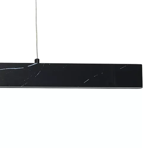 PIERCE 18W LED Minimális Fekete Márvány függőlámpa ML6473 Milagro Fém + Műanyag