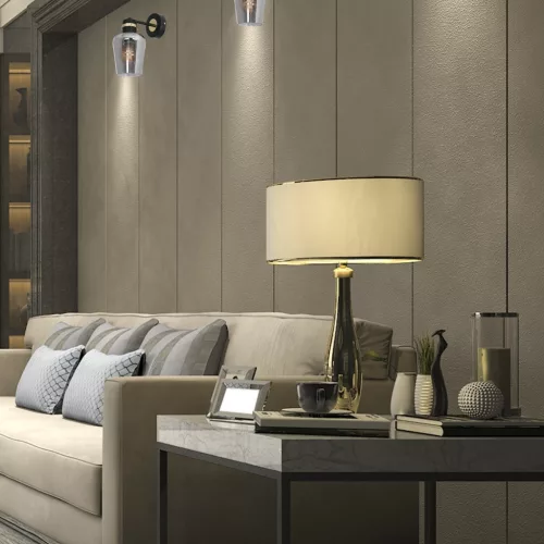 RICHMOND Black Gold fali lámpa 1xE27 Milagro