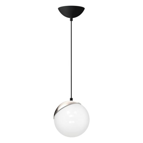 SFERA függőlámpa 1xE27 60W White Ball Króm részletek MLP4673 Milagro Fém + Üveg