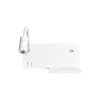 SHELF fehér LED fali lámpa polccal 4W + 5W + 2W Milagro