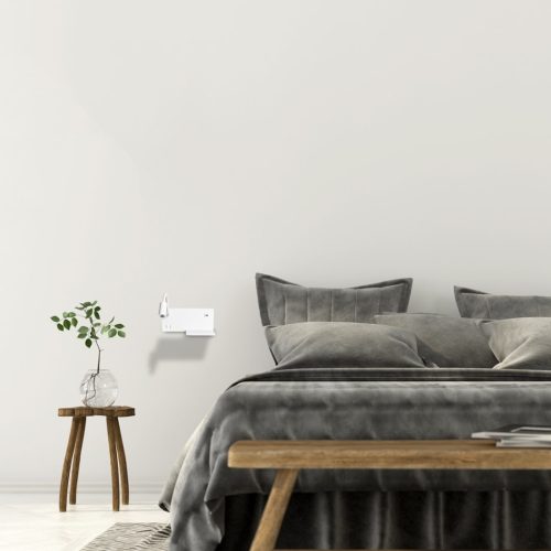 SHELF fehér LED fali lámpa polccal 4W + 5W + 2W Milagro