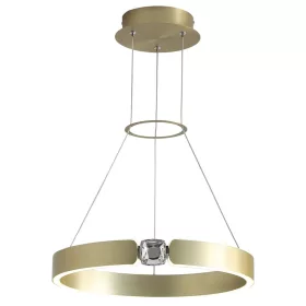   SIRIUS 26W háromdimenziós függőlámpa Gold Ring ML6186 Milagro fém + műanyag + kristály
