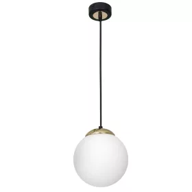   SPARTA függőlámpa 1xE27 White Ball Gold Milagro elemek MLP6495 Fém + Üveg