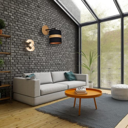 TERRA fali lámpa 1xE27 Milagro