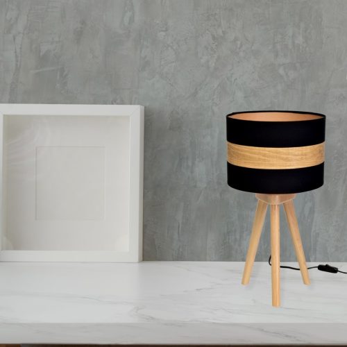 TERRA Asztali lámpa 1xE27 Éjszakai asztali lámpa Milagro