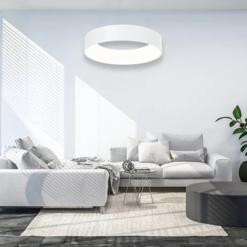 OHIO 24W LED fehér keretes minimalista függőlámpa MLP6357 Milagro fém + akril