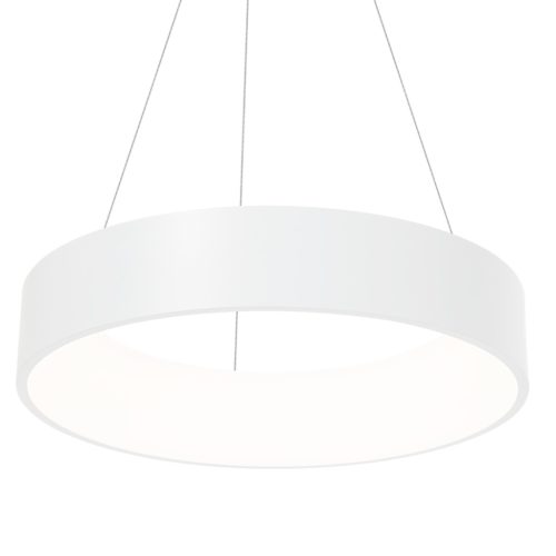 OHIO 24W LED fehér keretes minimalista függőlámpa MLP6357 Milagro fém + akril