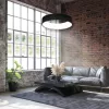 OHIO 24W LED fekete felni, minimalista függőlámpa MLP6358 Milagro fém + akril